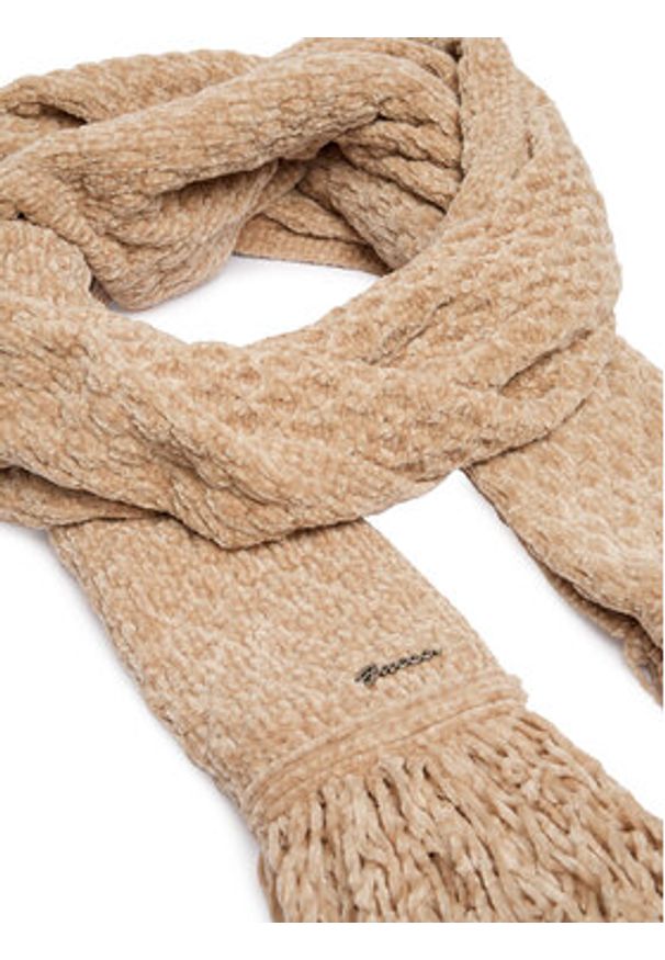 Guess Szalik W4BZ28 Z3HH2 Beżowy. Kolor: beżowy. Materiał: materiał