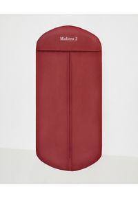 MONCLER - Czerwona kurtka Maire. Kolor: czerwony. Materiał: puch. Wzór: aplikacja #6