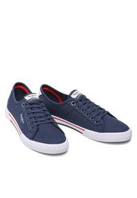 Pepe Jeans Tenisówki Brady Men Basic PMS30816 Granatowy. Kolor: niebieski. Materiał: materiał #5