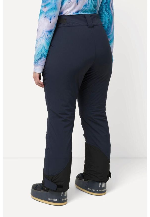 ULLA POPKEN - Damskie Spodnie funkcyjne HYPRAR wodoodporne zapięcie na rzep. Kolekcja: plus size. Kolor: niebieski. Materiał: materiał, poliester, elastan. Sezon: zima. Sport: narciarstwo