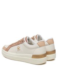 TOMMY HILFIGER - Tommy Hilfiger Sneakersy FW0FW08460 Biały. Kolor: biały. Materiał: skóra #5