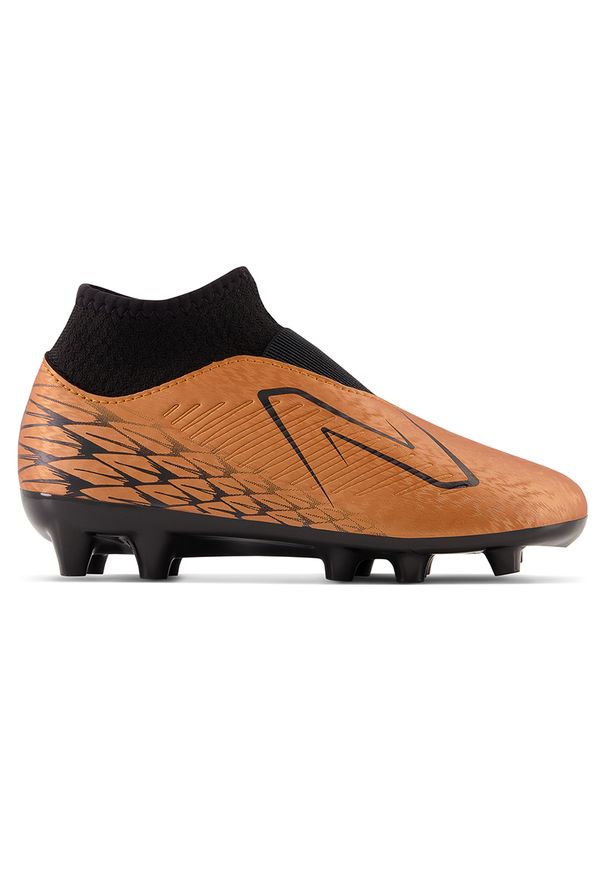 Korki dziecięce New Balance TEKELA V4 MAGIQUE JNR FG SJT3FCB4 – pomarańczowe. Kolor: pomarańczowy. Materiał: syntetyk, materiał. Szerokość cholewki: normalna. Sport: piłka nożna