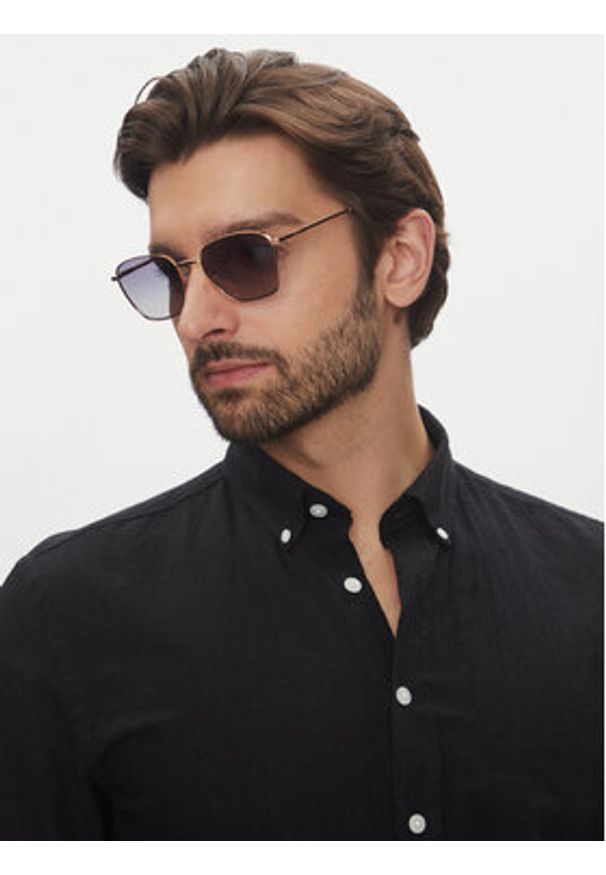 Lindbergh Koszula 30-203344B Czarny Relaxed Fit. Kolor: czarny. Materiał: bawełna