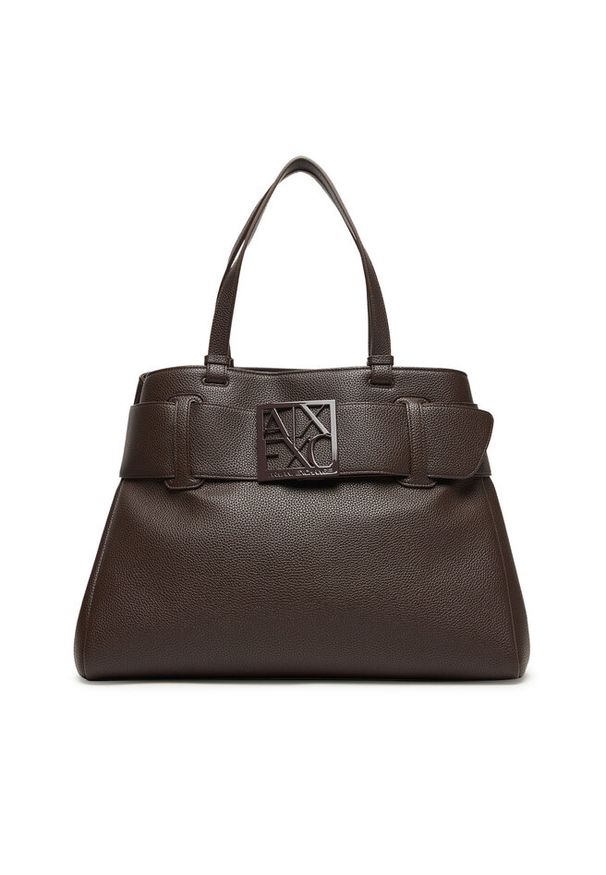 Torebka Armani Exchange. Kolor: brązowy
