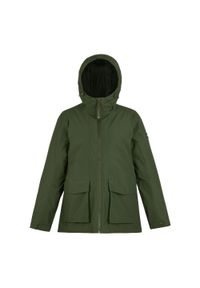 Regatta - Kurtka damska przejściowa ocieplana przeciwdeszczowa Melane. Kolor: zielony. Materiał: puch, materiał. Sport: turystyka piesza #1