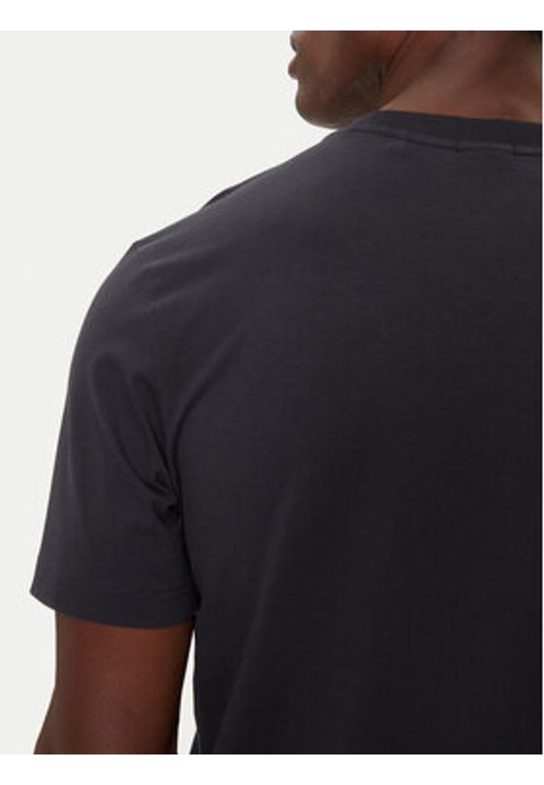 BOSS - Boss T-Shirt 50506373 Granatowy Regular Fit. Kolor: niebieski. Materiał: bawełna