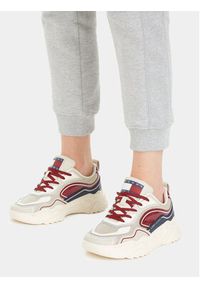 Tommy Jeans Sneakersy Tjw Chunky Runner Monocolor Lc EN0EN02263 Czerwony. Kolor: czerwony #4