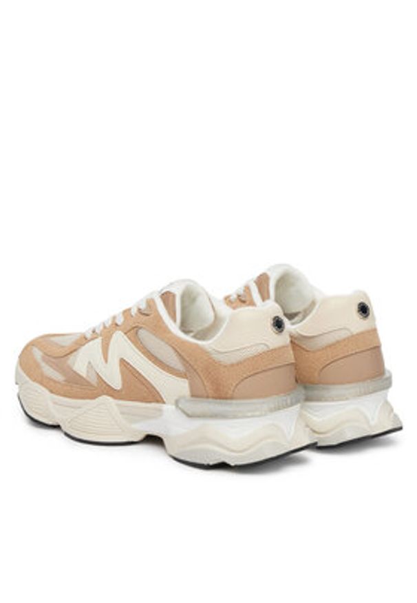 Steve Madden Sneakersy Sebi 11005324 Brązowy. Kolor: brązowy. Materiał: skóra