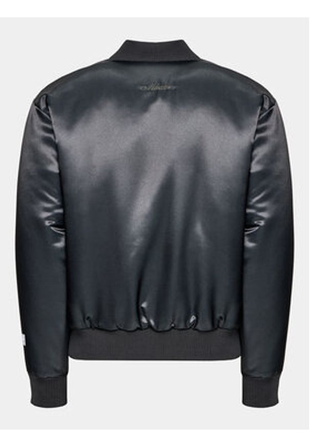 Mercer Amsterdam Kurtka bomber Unisex The Varsity MEAP233003 Szary Classic Fit. Kolor: szary. Materiał: syntetyk