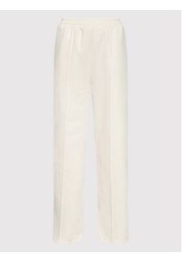 Urban Classics Spodnie dresowe Pin Tuck TB4562 Beżowy Relaxed Fit. Kolor: beżowy. Materiał: dresówka, bawełna #5