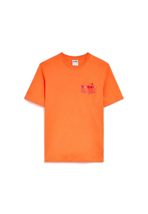 Diadora - Koszulka DIADORA T-SHIRT SS MANIFESTO. Kolor: pomarańczowy