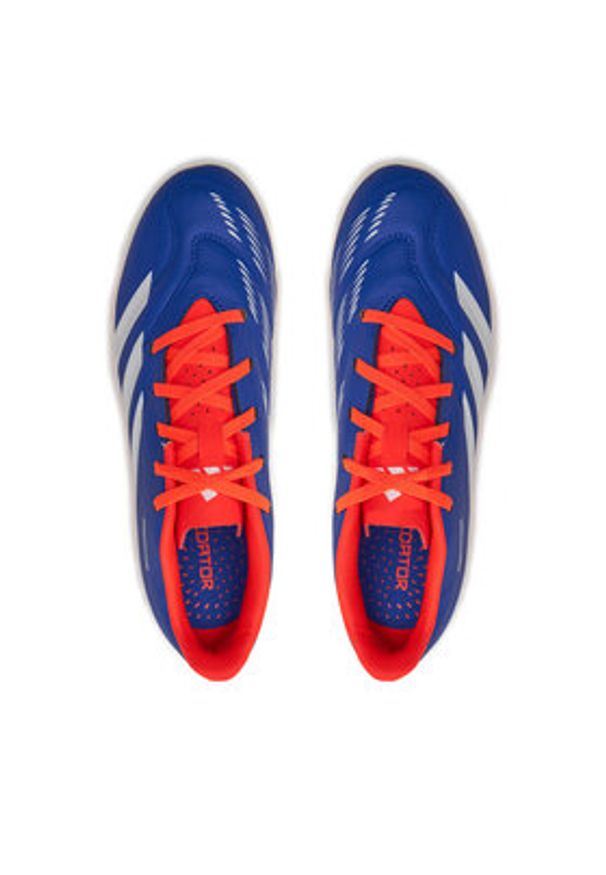 Adidas - adidas Buty do piłki nożnej Predator Club Fxg IF6344 Granatowy. Kolor: niebieski. Materiał: skóra