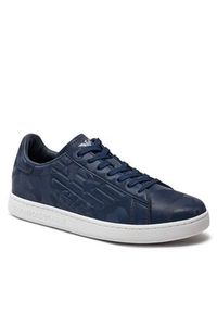 EA7 Emporio Armani Sneakersy X8X001 XK375 T657 Granatowy. Kolor: niebieski. Materiał: materiał