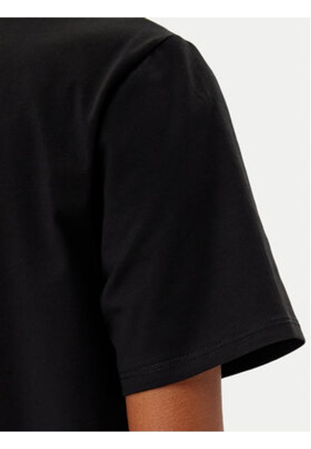 MET Sukienka codzienna M10 306AB Czarny Slim Fit. Okazja: na co dzień. Kolor: czarny. Materiał: bawełna. Typ sukienki: proste. Styl: casual