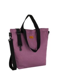ROVICKY - Shopperka damska w fioletowym kolorze, jednokomorowa i zamykana suwakiem z kieszonką zewnętrzną Rovicky R-TZ15605-ZJ. Kolor: fioletowy #1