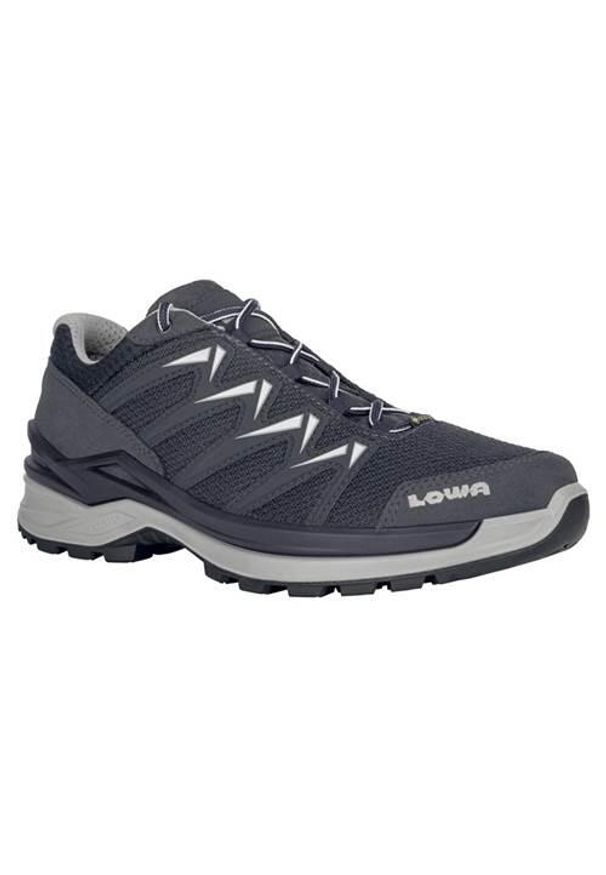 Buty trekkingowe męskie Lowa Innox Pro Low Gtx. Kolor: niebieski. Materiał: materiał, syntetyk. Szerokość cholewki: normalna