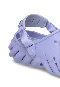 Crocs Klapki Echo Clog 207937 Fioletowy. Kolor: fioletowy #3