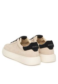 Guess Sneakersy FMFPLA SUE12 Beżowy. Kolor: beżowy. Materiał: zamsz, skóra #5
