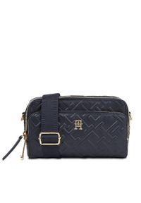 TOMMY HILFIGER - Torebka Tommy Hilfiger Iconic Tommy Camera Bag Mono AW0AW15208 Space Blue DW6. Kolor: niebieski #1