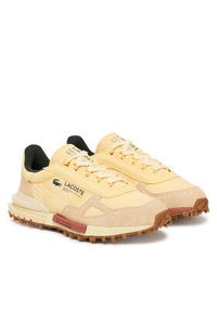 Lacoste Sneakersy Elite Active 7-50SMA0081 Żółty. Kolor: żółty. Materiał: skóra, zamsz #2