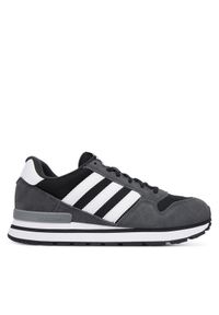 Adidas - adidas Półbuty 159826 Czarny. Kolor: czarny. Materiał: skóra, zamsz #1