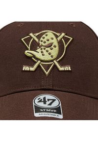 47 Brand Czapka z daszkiem NHL Anaheim Ducks Frog Skin Camo Under 47 H-FRGMU25GWS-BW Brązowy. Kolor: brązowy. Materiał: materiał, bawełna