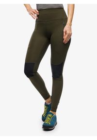 Fjällräven - Spodnie trekkingowe damskie Fjallraven Abisko Trekking Tights HD. Kolor: zielony. Sport: turystyka piesza