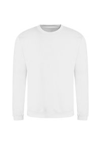 AWDIS - Zwykła Bluza Unisex Dla Dorosłych. Kolor: biały