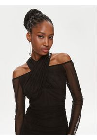 Rinascimento Sukienka koktajlowa CFC0116298003 Czarny Slim Fit. Kolor: czarny. Materiał: syntetyk. Styl: wizytowy #5