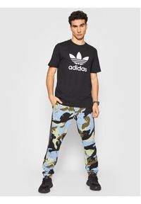 Adidas - adidas T-Shirt adicolor Classics Trefoil H06642 Czarny Regular Fit. Kolor: czarny. Materiał: bawełna #5