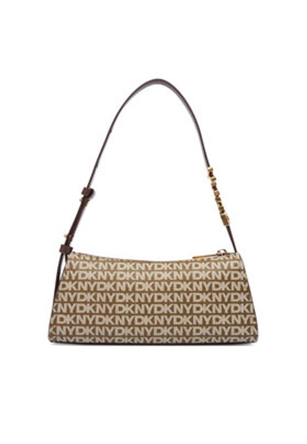 DKNY Torebka R5235G57 Brązowy. Kolor: brązowy. Materiał: skórzane