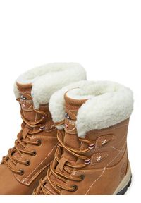 Vertigo Alpes Śniegowce Bicky W Brązowy. Kolor: brązowy. Materiał: skóra #5