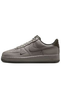 Buty męskie Nike Air Force 1 '07 LV8 HM9483-300 - szare. Zapięcie: sznurówki. Kolor: szary. Materiał: skóra. Szerokość cholewki: normalna. Sezon: lato. Model: Nike Air Force