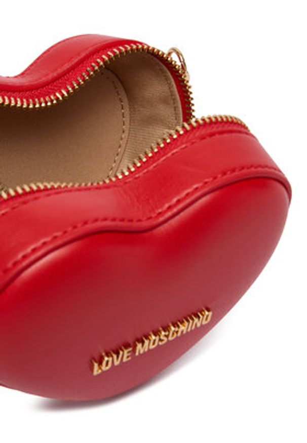 Love Moschino - LOVE MOSCHINO Torebka JC4326PP0NKV0500 Czerwony. Kolor: czerwony. Materiał: skórzane