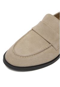 Gino Rossi - GINO ROSSI Lordsy C-25554LM Beżowy. Kolor: beżowy. Materiał: zamsz, skóra #4