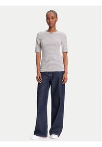 Calvin Klein T-Shirt LV044B232G Granatowy Regular Fit. Kolor: niebieski. Materiał: bawełna #4