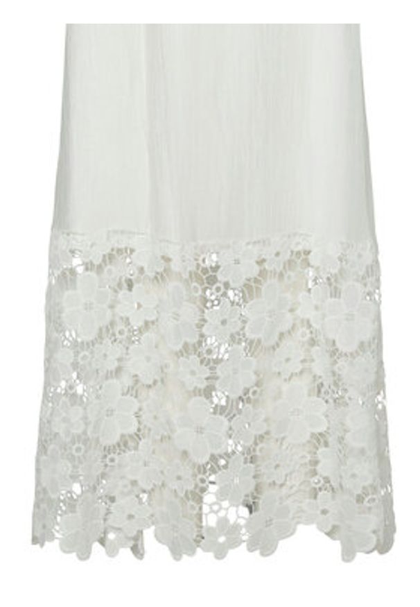 YAS Sukienka letnia Twigsy 26037703 Biały Relaxed Fit. Kolor: biały. Materiał: lyocell. Sezon: lato