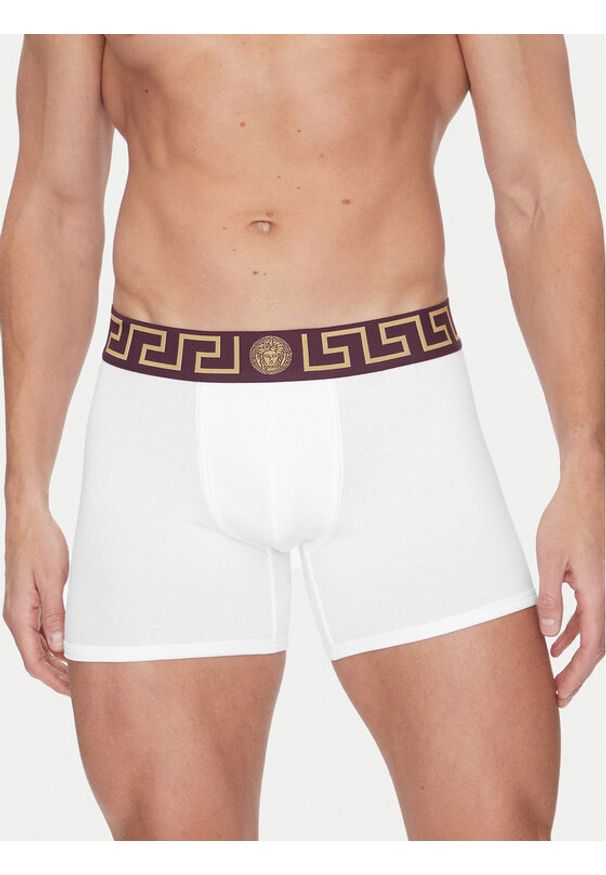 VERSACE - Versace Bokserki AU10028 Biały. Kolor: biały. Materiał: bawełna