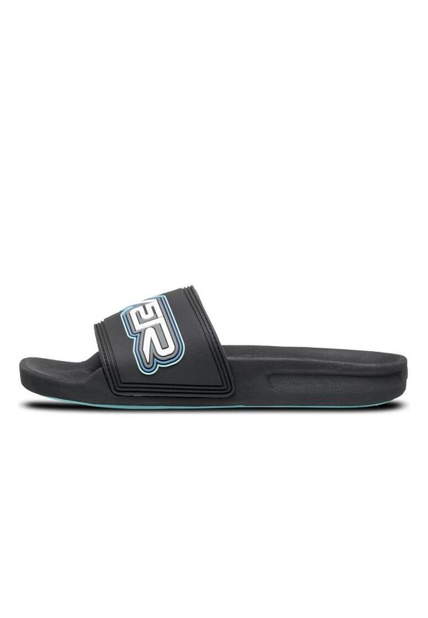 Quiksilver - Sandały wsuwane dla Chłopcy RIVI Czarny. Zapięcie: bez zapięcia. Kolor: szary. Materiał: guma, syntetyk. Sezon: lato