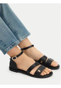 U.S. Polo Assn. Sandały EO-CASSIE003W/6Y1 Czarny. Kolor: czarny. Materiał: skóra #4