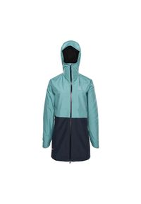 Kurtka przeciwdeszczowa damska Haglöfs Wilda GTX Parka. Kolor: niebieski