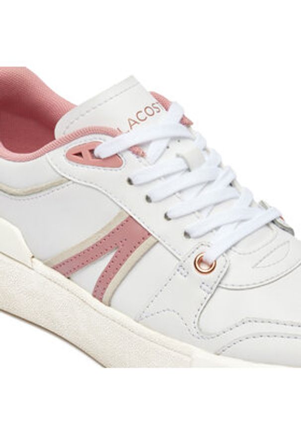 Lacoste Sneakersy L002 Evo 747SFA0050 Biały. Kolor: biały. Materiał: skóra