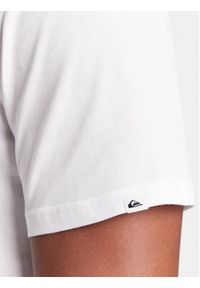 Quiksilver T-Shirt Ev Comp Logo EQYZT08182 Biały Regular Fit. Kolor: biały. Materiał: bawełna #3