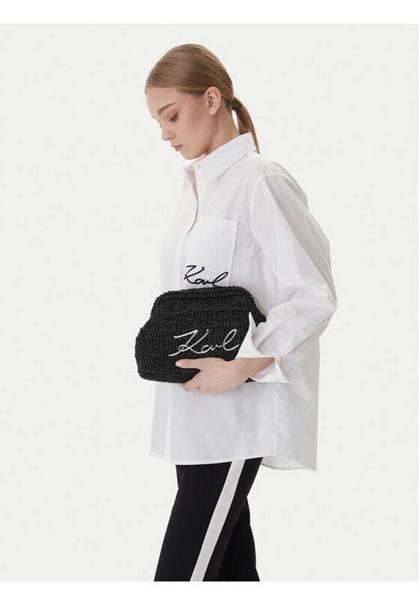 Karl Lagerfeld - KARL LAGERFELD Torebka B1W46083 Czarny. Kolor: czarny