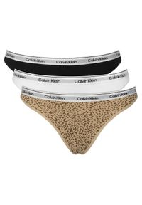 Calvin Klein Underwear Komplet fig LV00QD5209 Kolorowy. Materiał: bawełna. Wzór: kolorowy #1