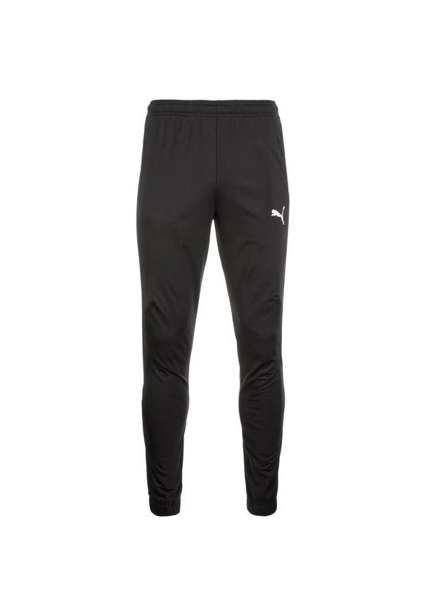 Spodnie dresowe męskie Puma Liga. Kolor: czarny. Materiał: dresówka. Sport: piłka nożna