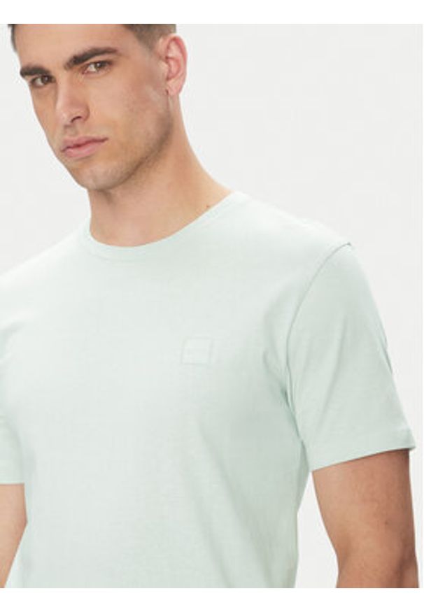 BOSS T-Shirt Tales 50508584 Niebieski Regular Fit. Kolor: niebieski. Materiał: bawełna