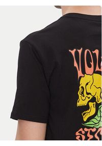 Volcom T-Shirt Tooflow A3512551 Czarny Classic Fit. Kolor: czarny. Materiał: bawełna #5