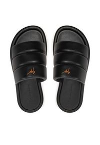 Giuseppe Zanotti Klapki EU40004 Czarny. Kolor: czarny. Materiał: skóra #4