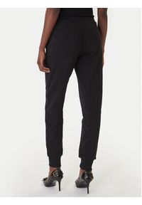 Versace Jeans Couture Spodnie dresowe 80HAAT01 CF01T Czarny Regular Fit. Kolor: czarny. Materiał: bawełna #2